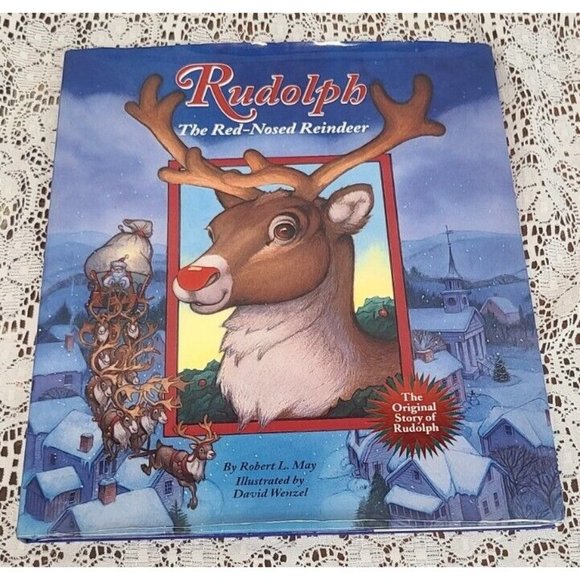 Rudolph the Red-Nosed Reindeer ISBN 0-448-42534-3 Robert L May Hardcover READ - Picture 1 of 12